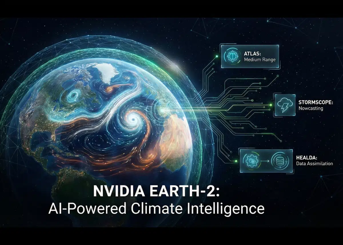 NVIDIA发布Earth-2全开放AI气象栈 加速全球天气预测