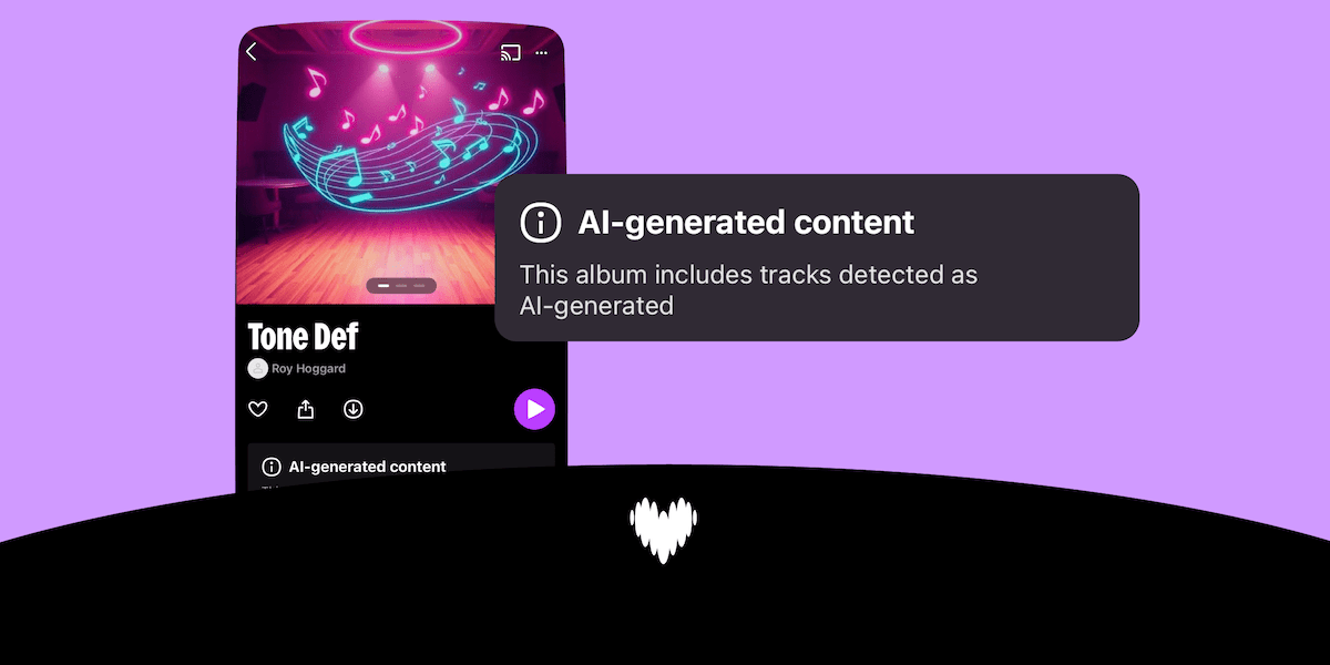 Deezer披露AI音乐占比超半 将清理未播放及刷流曲目保护艺术家权益
